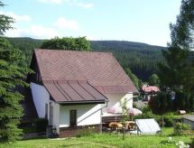 Ruime villa met privézwembad direct aan de skipiste in Smržovka - thumbnail 5