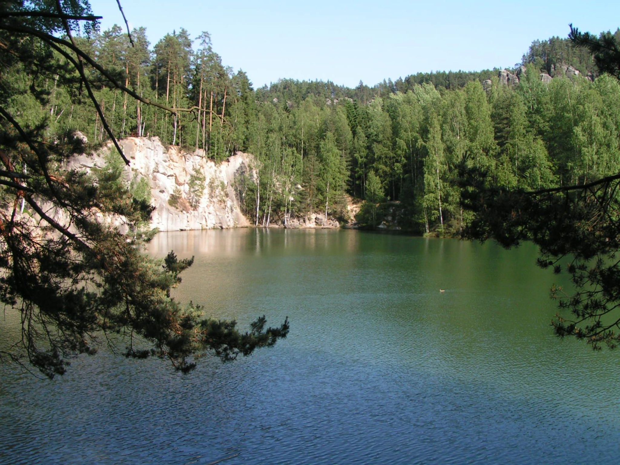 In natürlicher Umgebung-Binnen