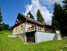 Knusse 6-persoons cottage aan de bosrand in Vítkovice, Reuzengebergte - thumbnail 1