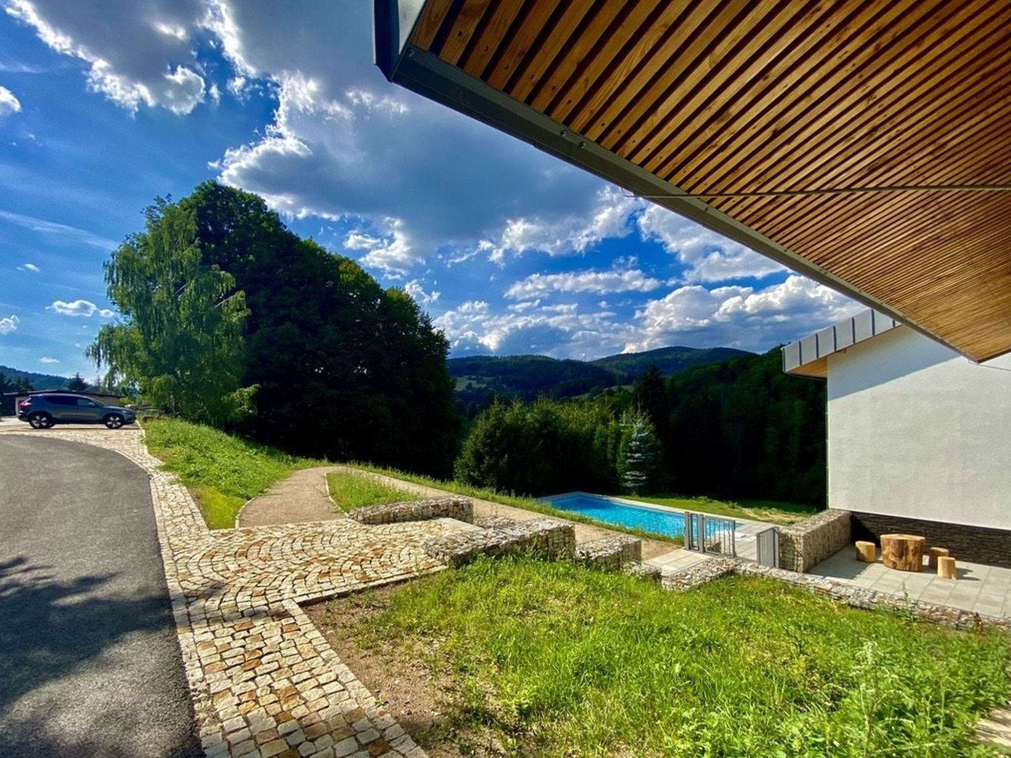 Appartement Mountain Luxe Nest & Pool – Extérieur de la maison, photo 18 sur 45