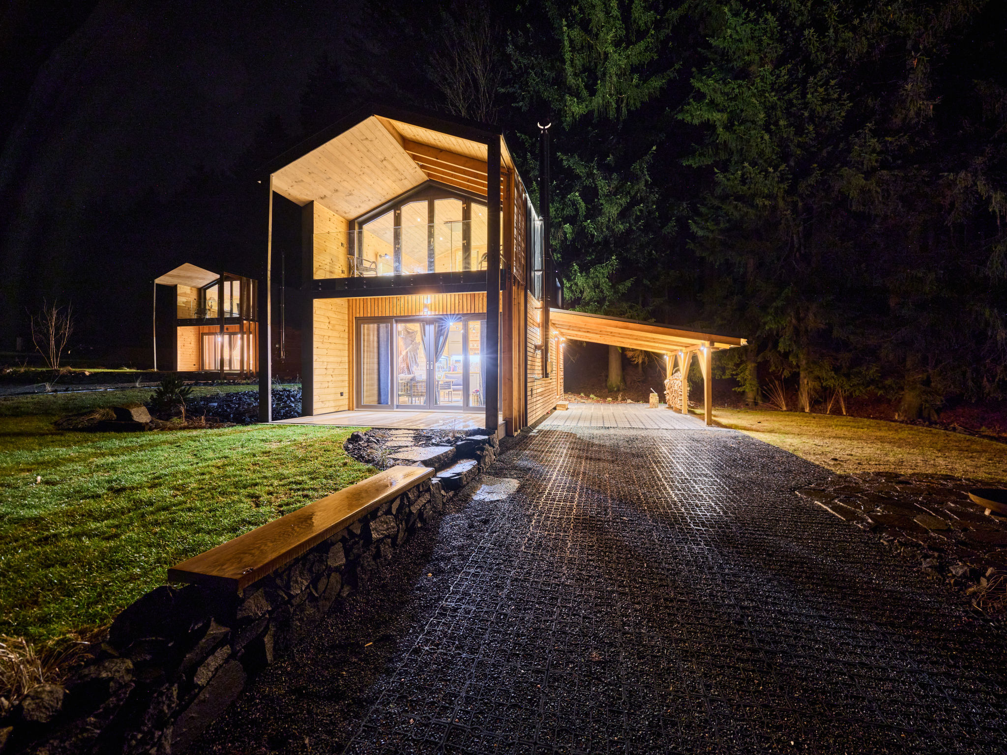 Chalet Luxe Timber Lodge & Relaxing Bath – Extérieur de la maison, photo 30 sur 55