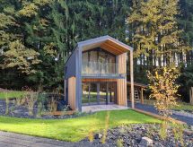 Luxe Timber Lodge & Yoga Loft aan de bosrand bij Mladé Buky - thumbnail 1