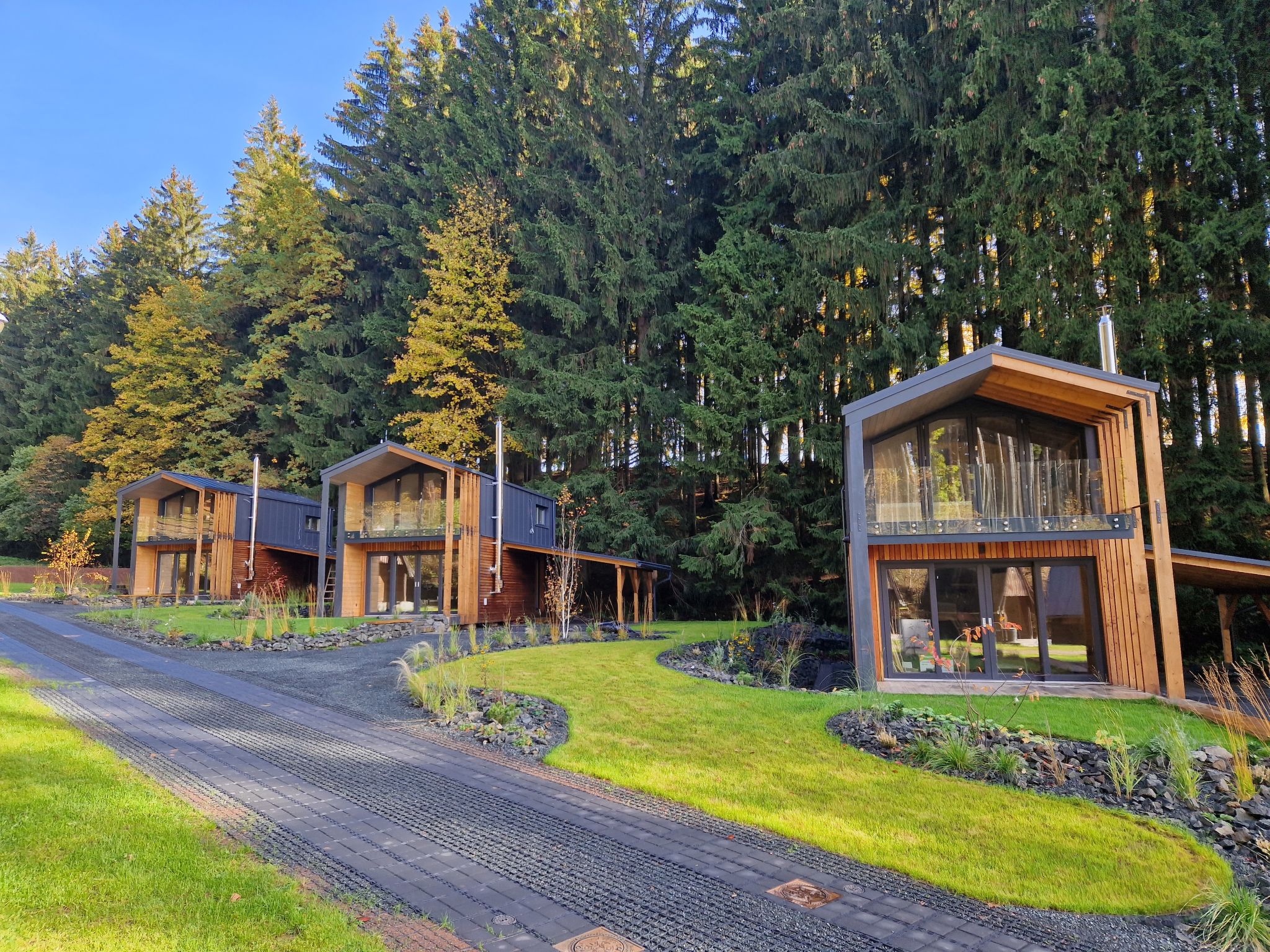 Luxe Timber Lodge & Yoga Loft aan de bosrand bij Mladé Buky - foto 38