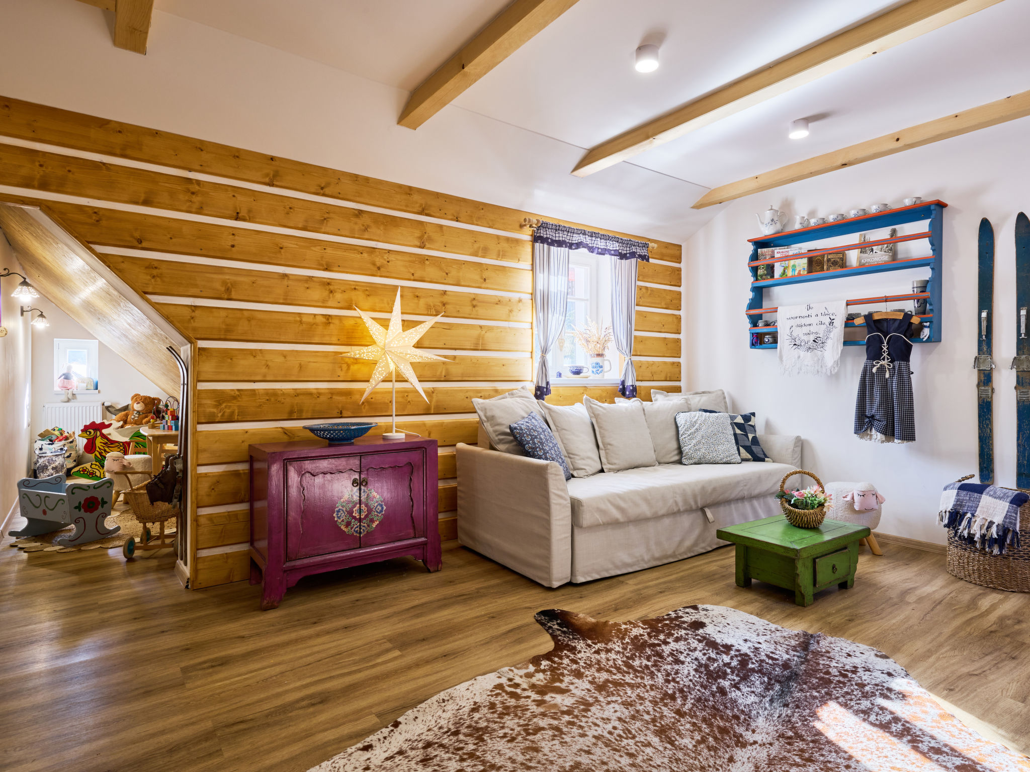 Charming Mountain Lodge & Wellness - Binnen