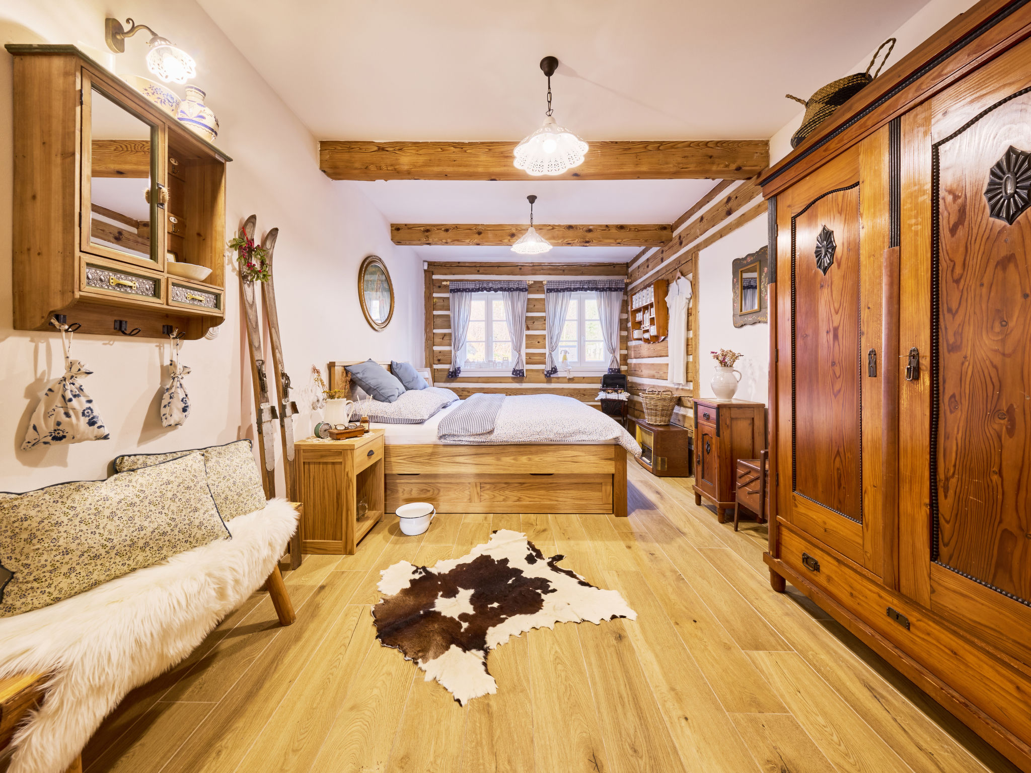 Charming Mountain Lodge & Wellness - Binnen