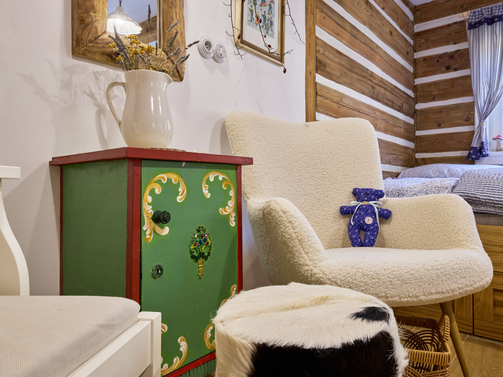 Charming Mountain Lodge & Wellness - Binnen