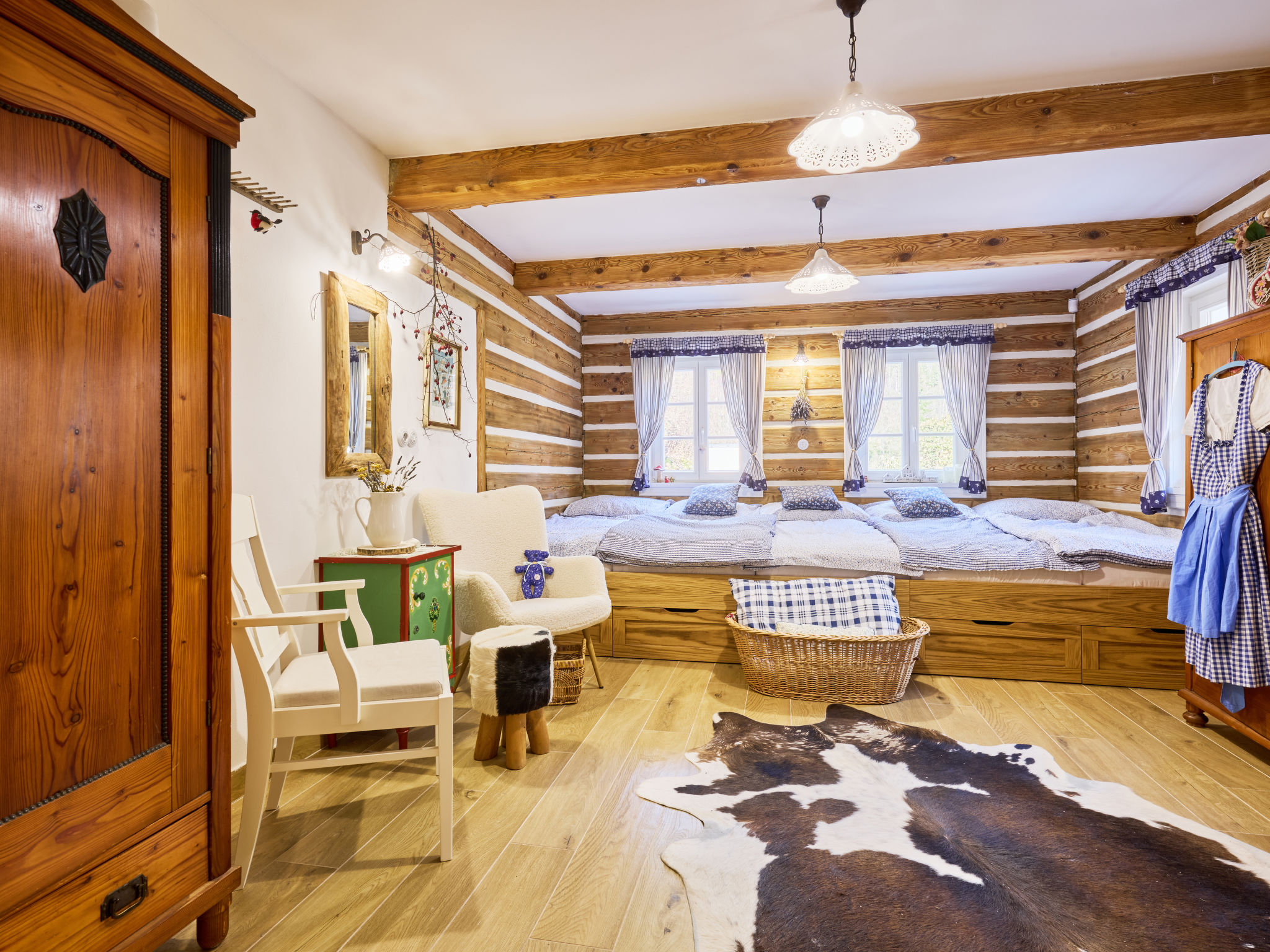 Charming Mountain Lodge & Wellness - Binnen