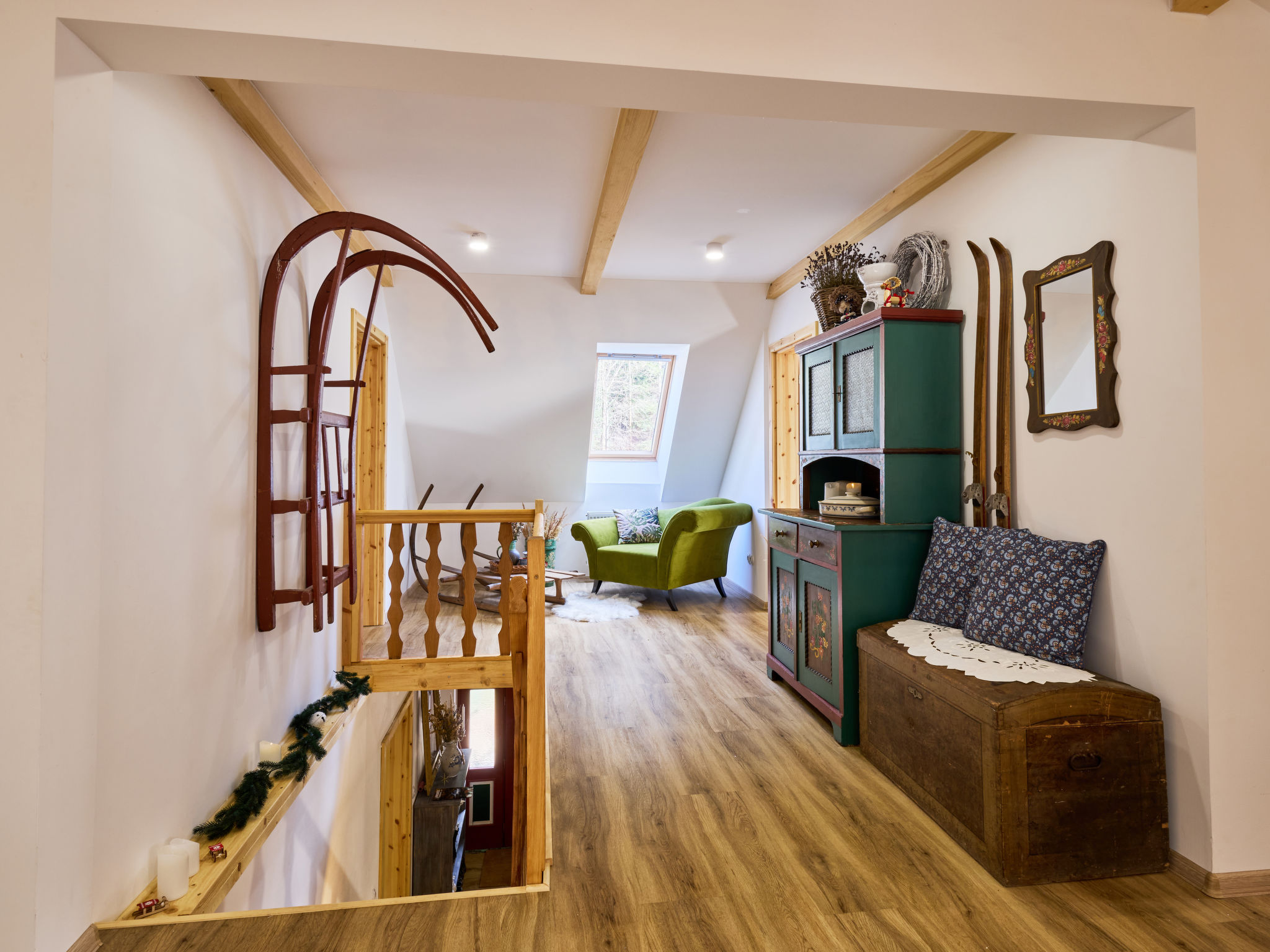 Charming Mountain Lodge & Wellness - Binnen