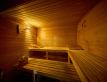 Sfeervol vakantiehuis met verwarmd zwembad en sauna aan de rivier in Vrchlabí - thumbnail 5
