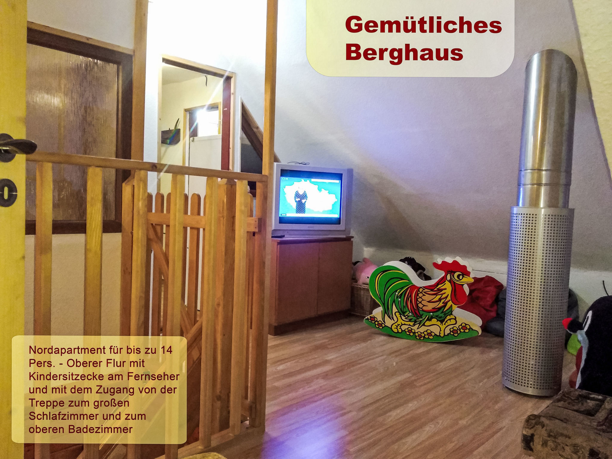 Gemütliches Berghaus - Binnen