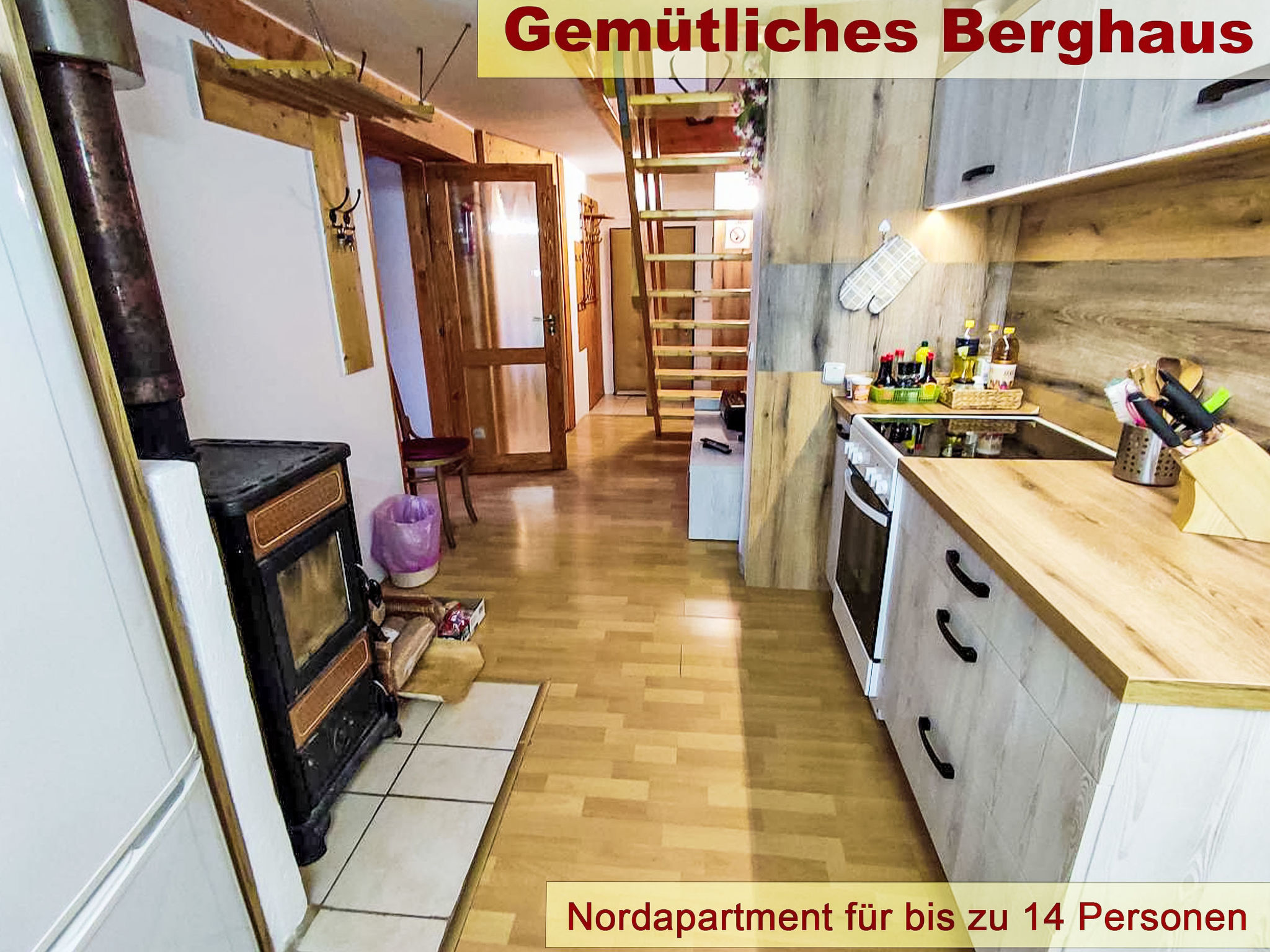 Gemütliches Berghaus - Binnen