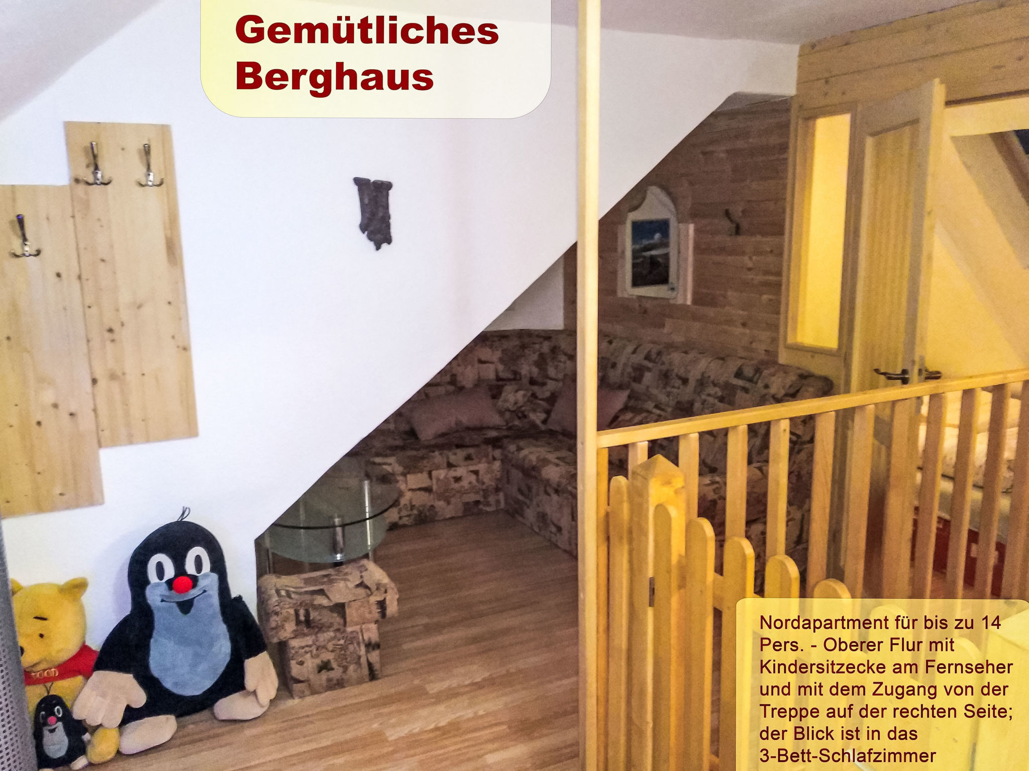Gemütliches Berghaus - Binnen