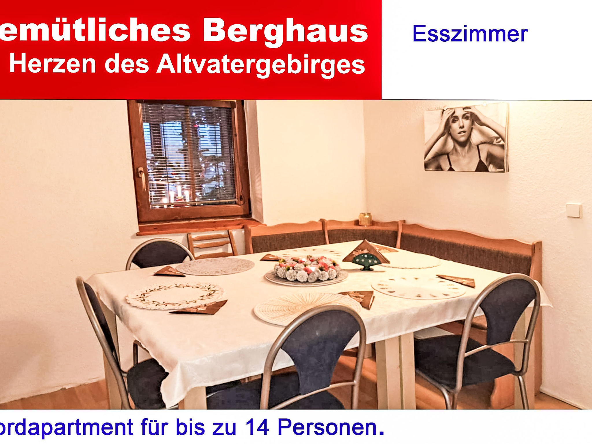 Gemütliches Berghaus - Binnen