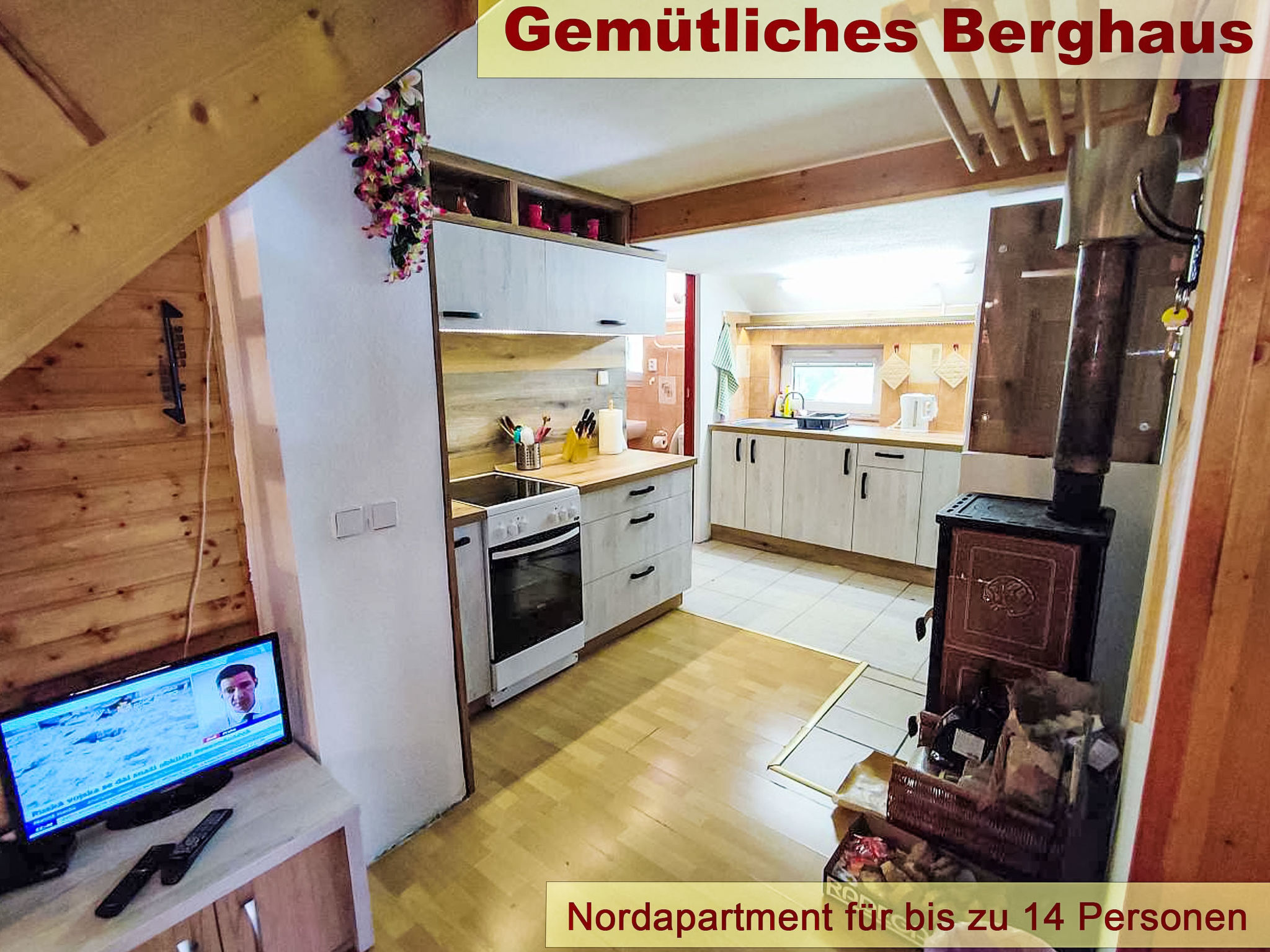 Gemütliches Berghaus - Binnen