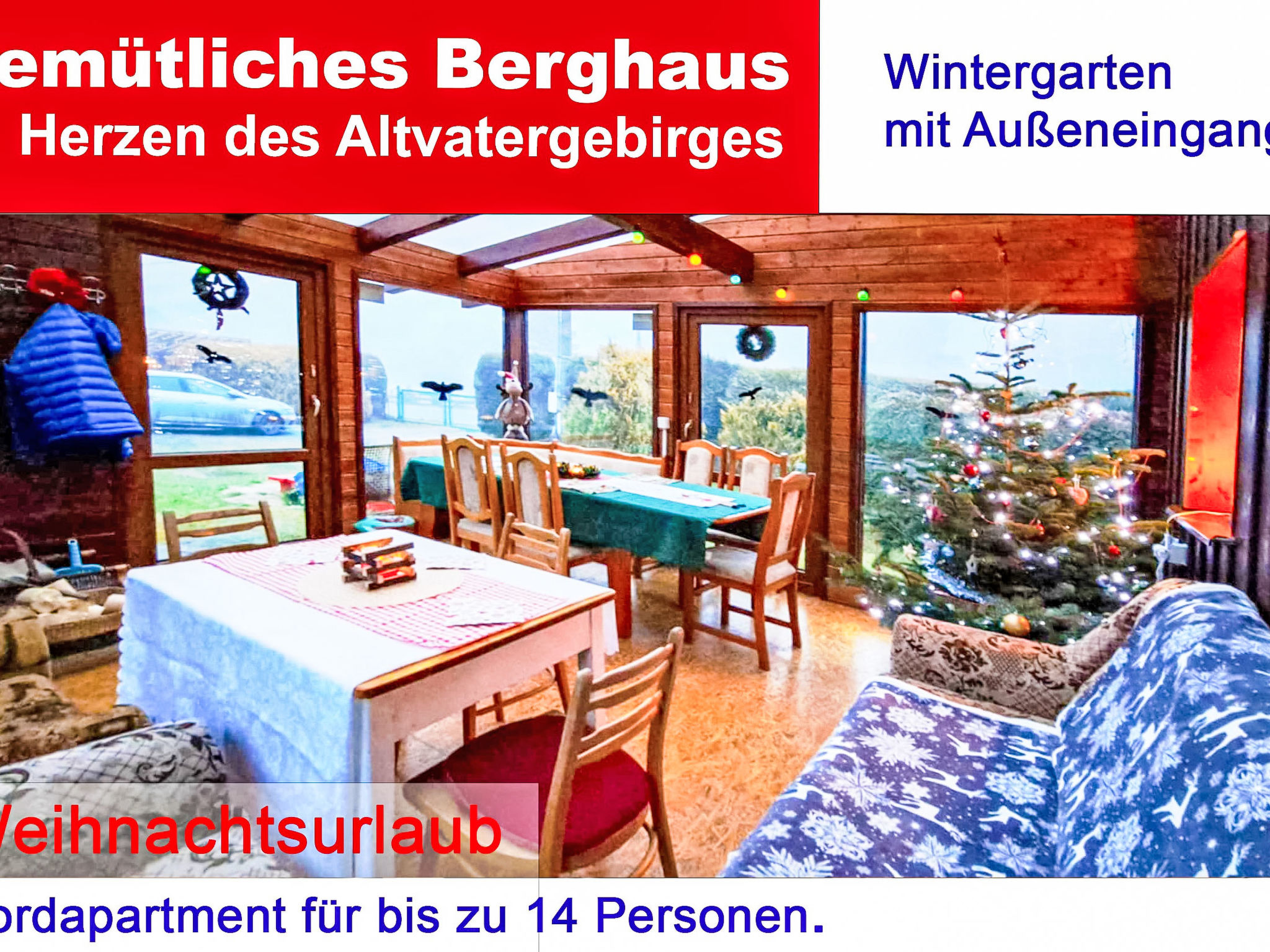 Gemütliches Berghaus - Binnen