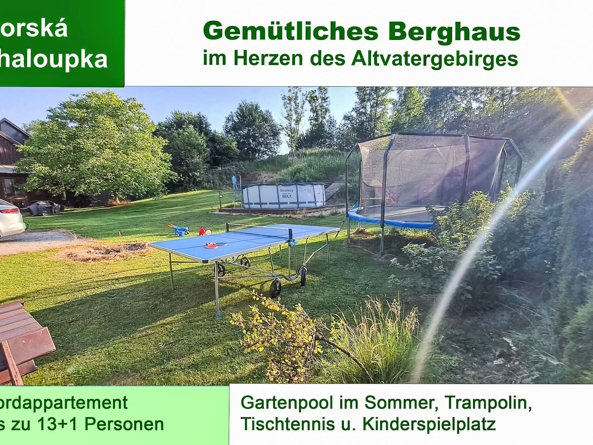 Gemütliches Berghaus - Buiten