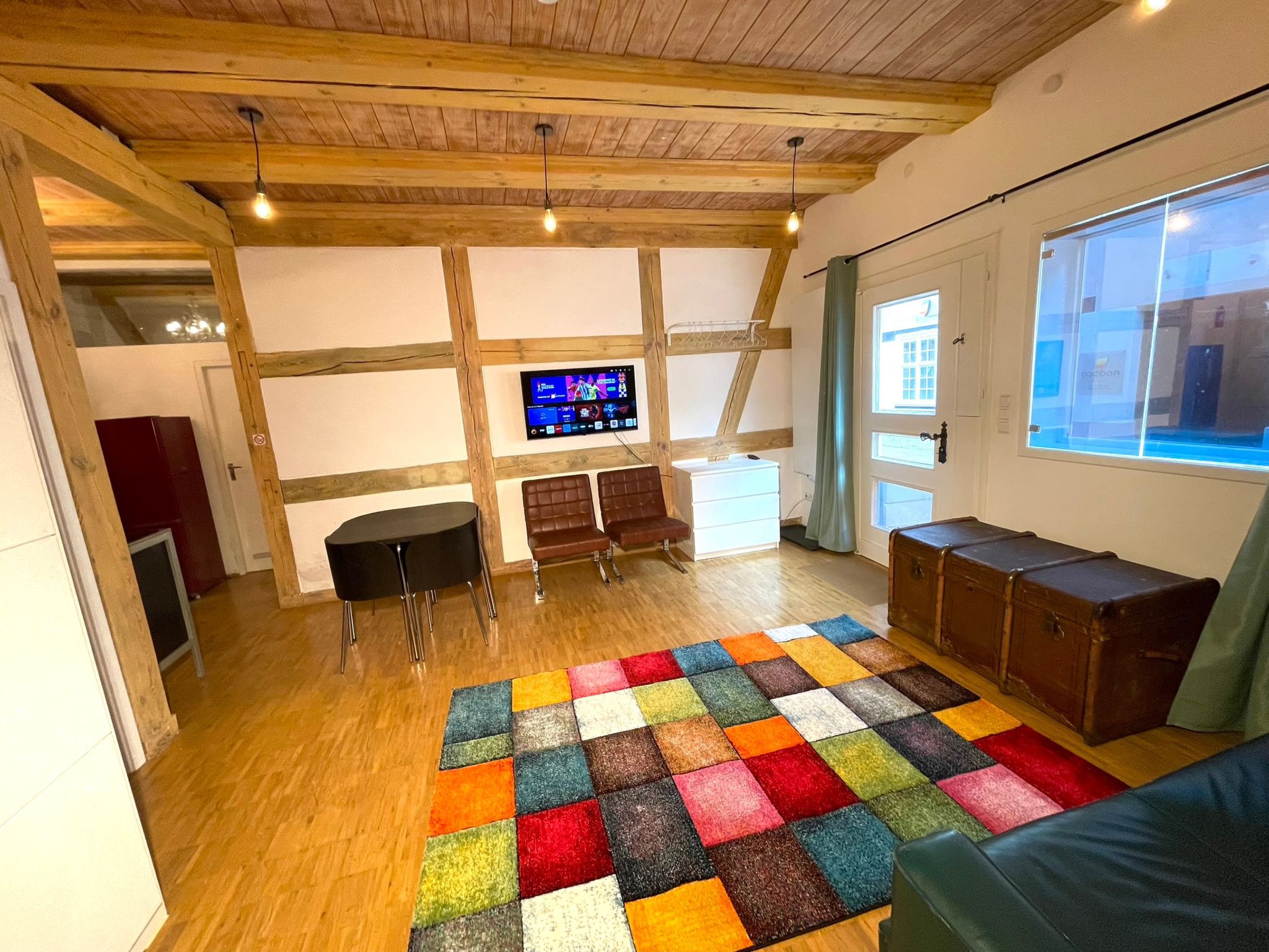 Fachwerkhaus nahe Olympiastadion-Binnen