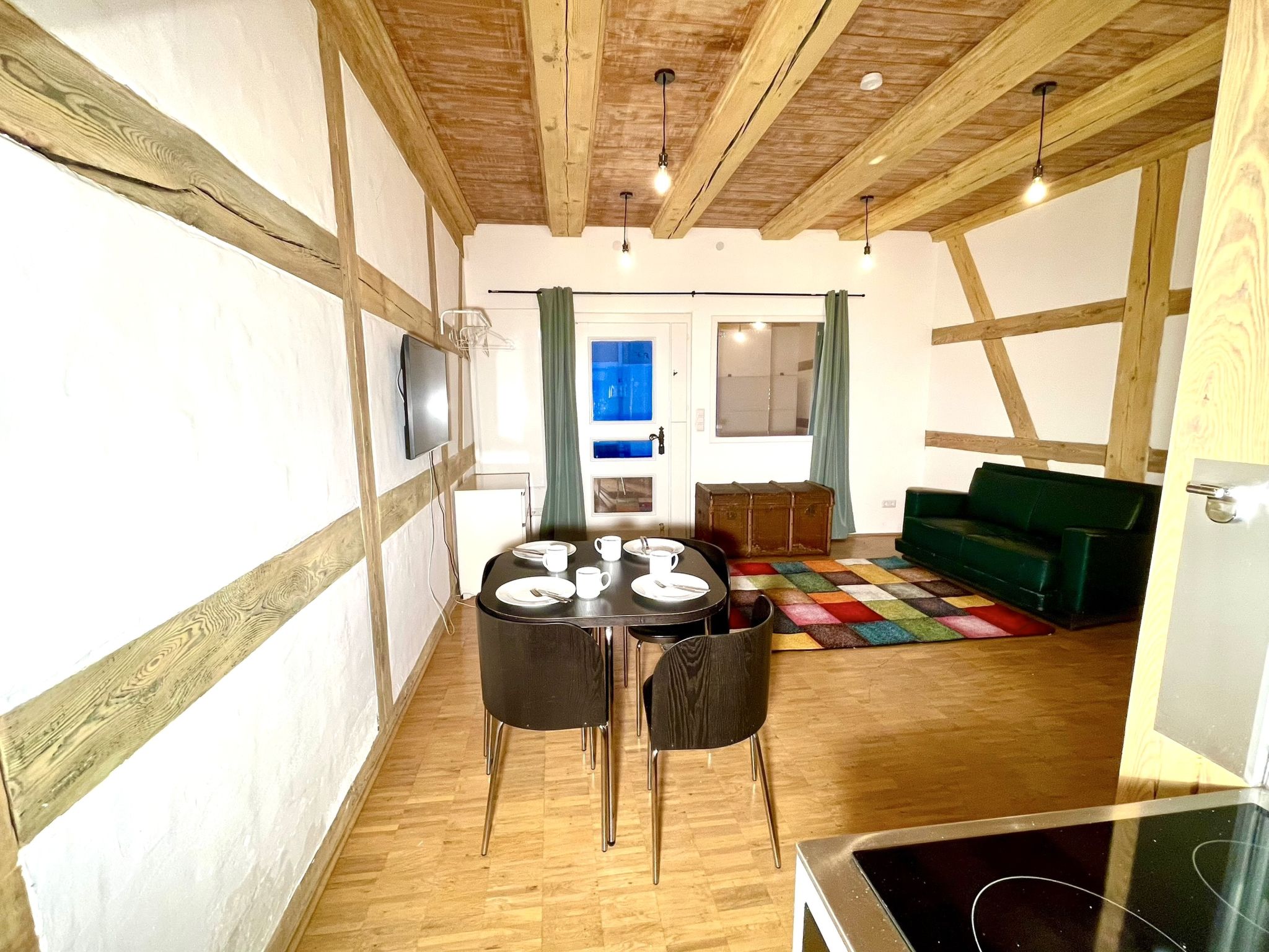 Fachwerkhaus nahe Olympiastadion-Binnen