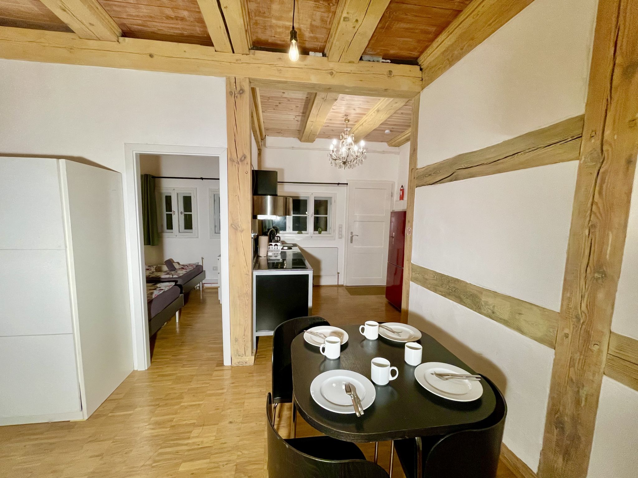 Fachwerkhaus nahe Olympiastadion-Binnen