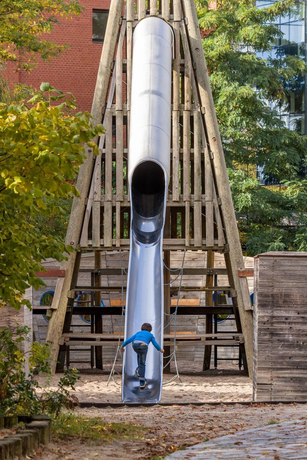 In Berliner Innenstadt, Siegessäule-Nähe-Draußen
