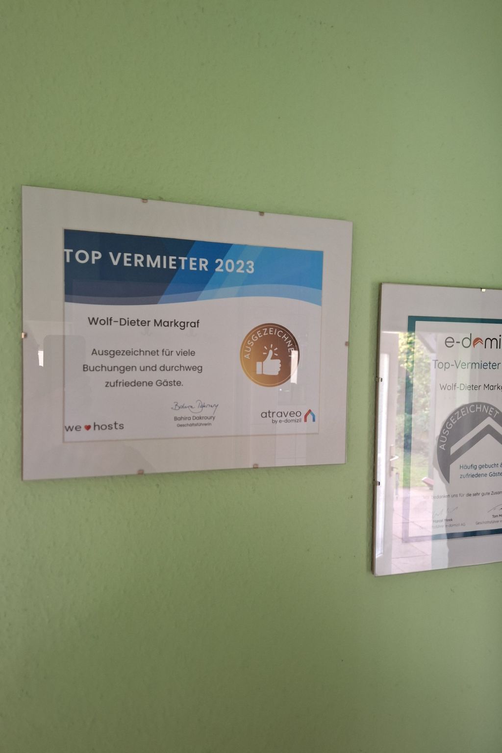 in Müggelheim mit eigener Terrasse