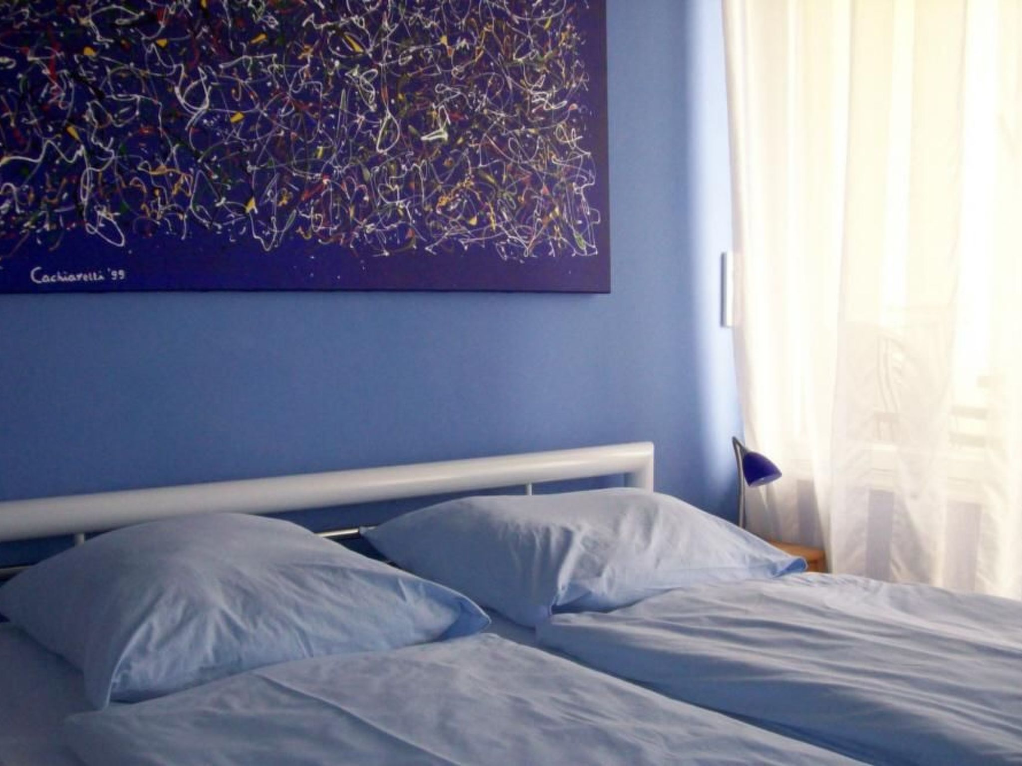 Stylische Ferienwohnung mit Südbalkon in Messenähe-Drinnen