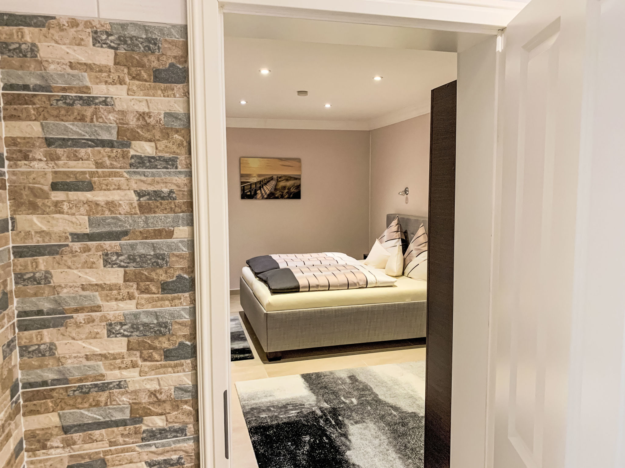 Modern eingerichtete Suite mit Terrasse - Inside
