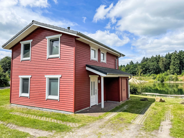 Vakantiehuis met meerzicht en sauna in Hechthausen in Hechthausen