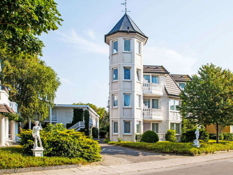 Sauna en wellness in appartement aan zee in Cuxhaven in Cuxhaven