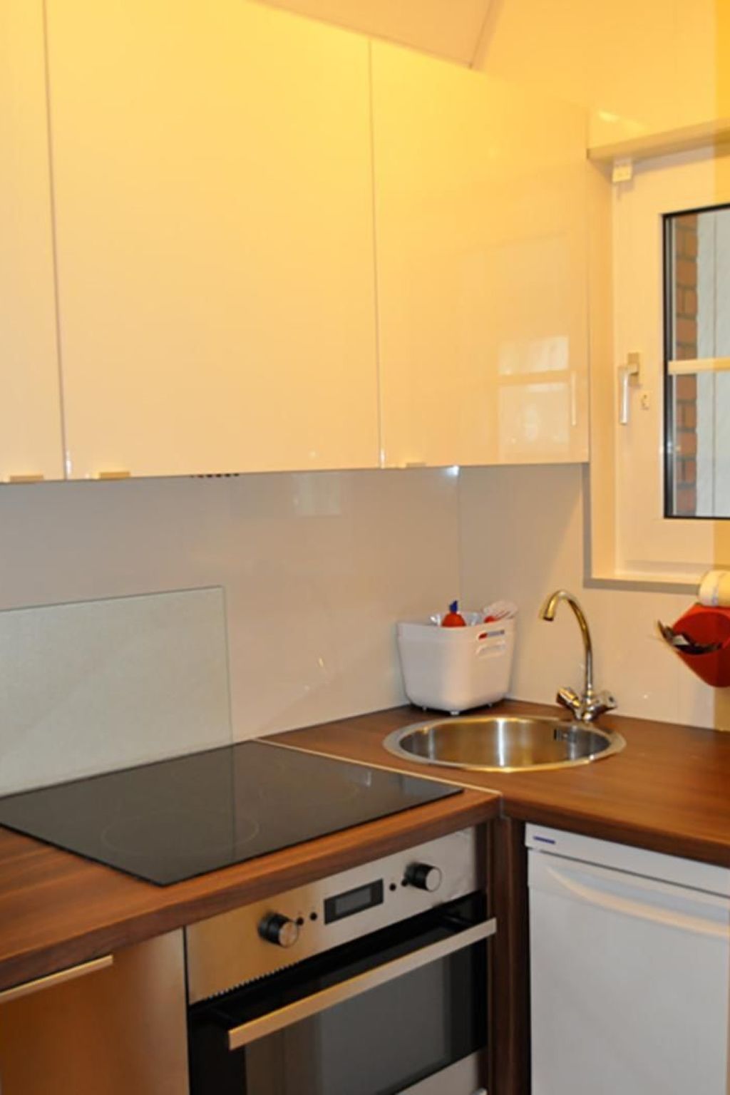 Sonniges Ferienhaus hinter dem Deich-Binnen