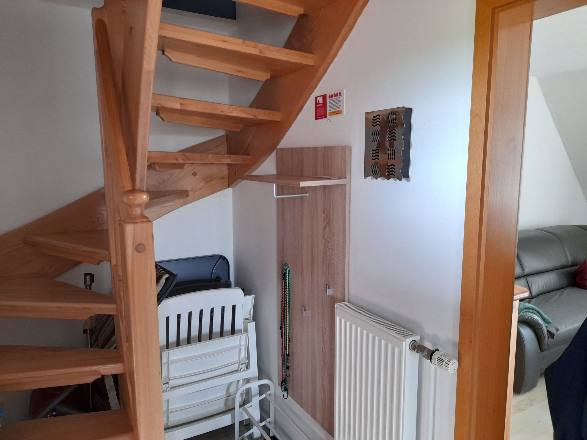 Moderne Ferienwohnung mit Balkon in Strandnähe-Binnen