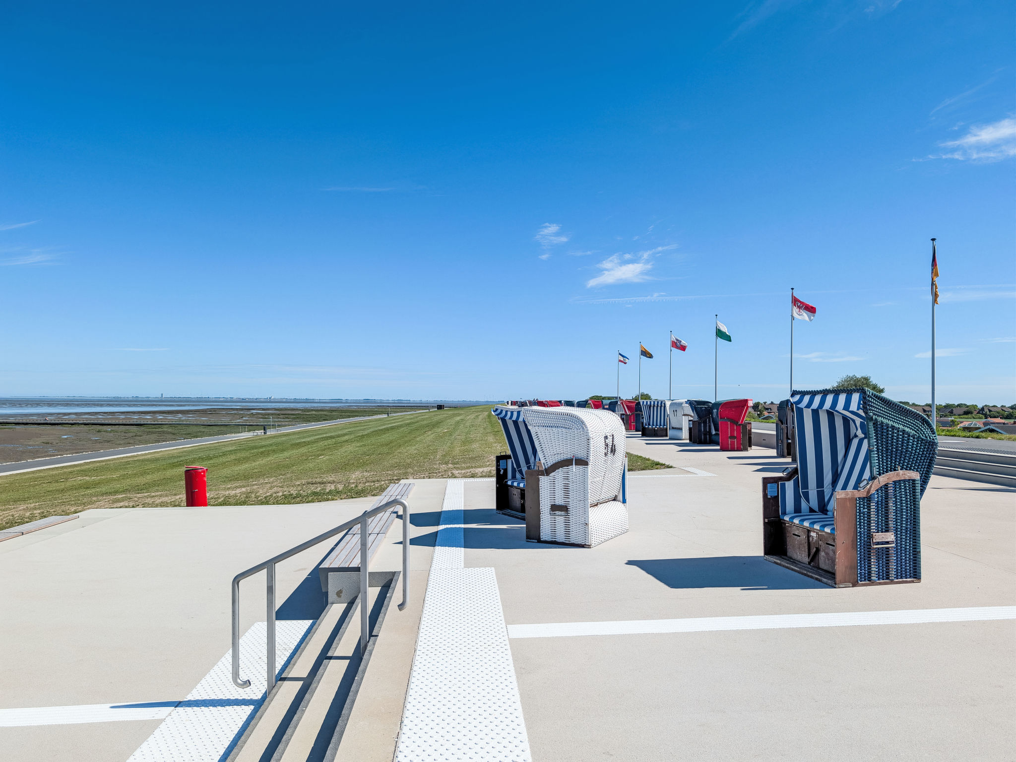 Sandfoort in Friedrichskoog-Spitze - Omgeving