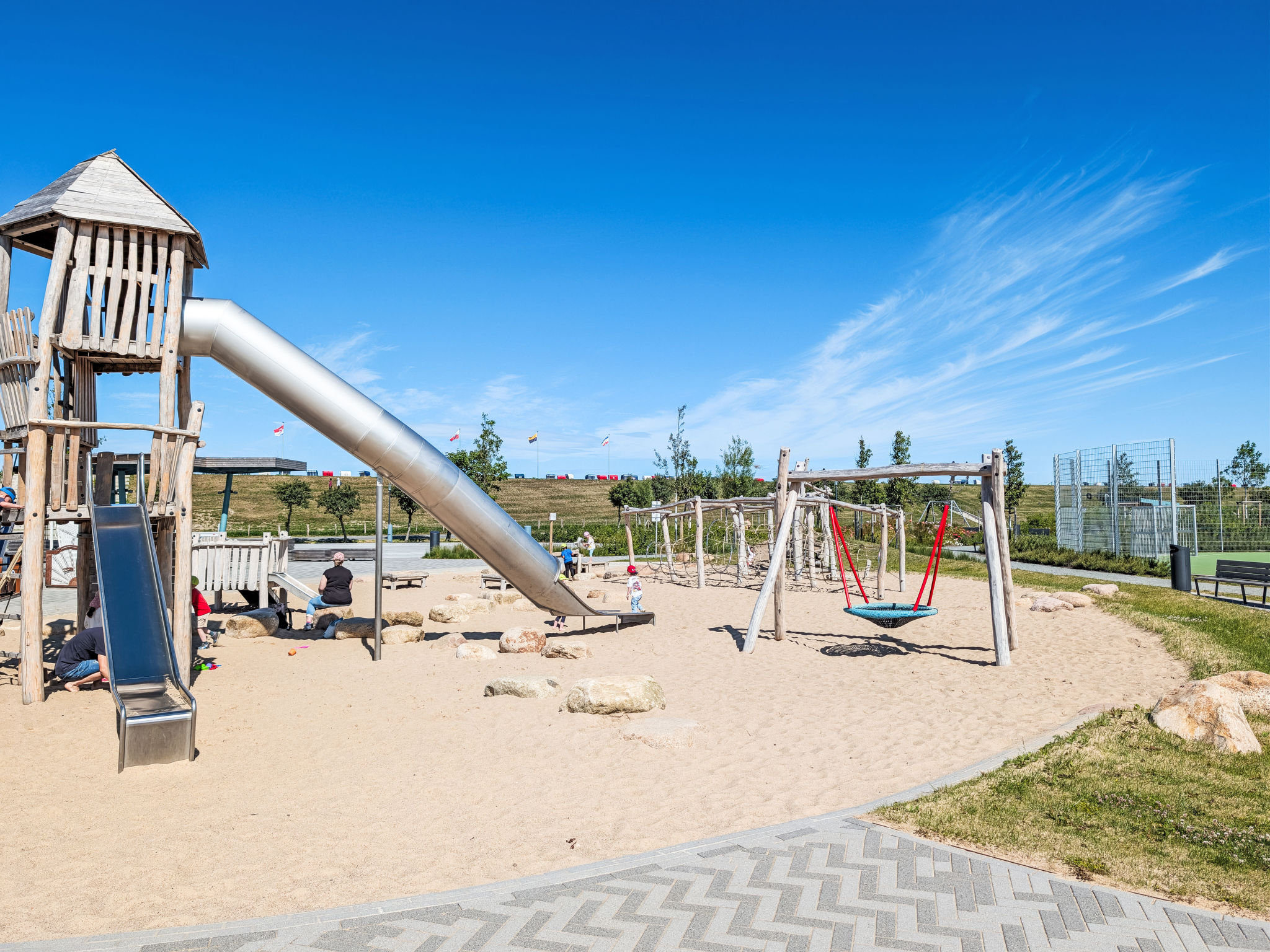 Sandfoort in Friedrichskoog-Spitze - Omgeving