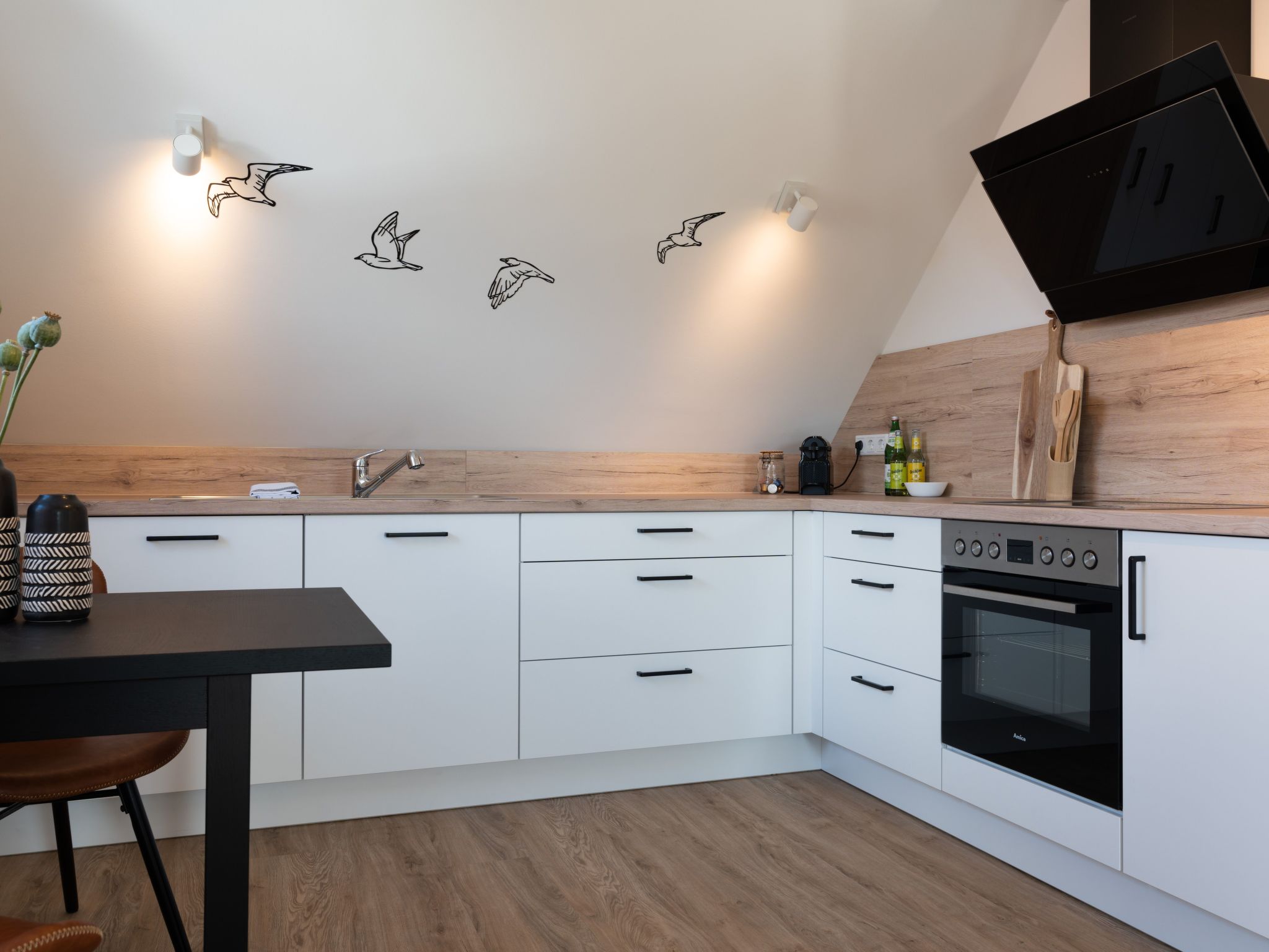 Küstenbutze - Modernes Apartment für 2 mit vollausgestatteter Küche, Balkon, Ne