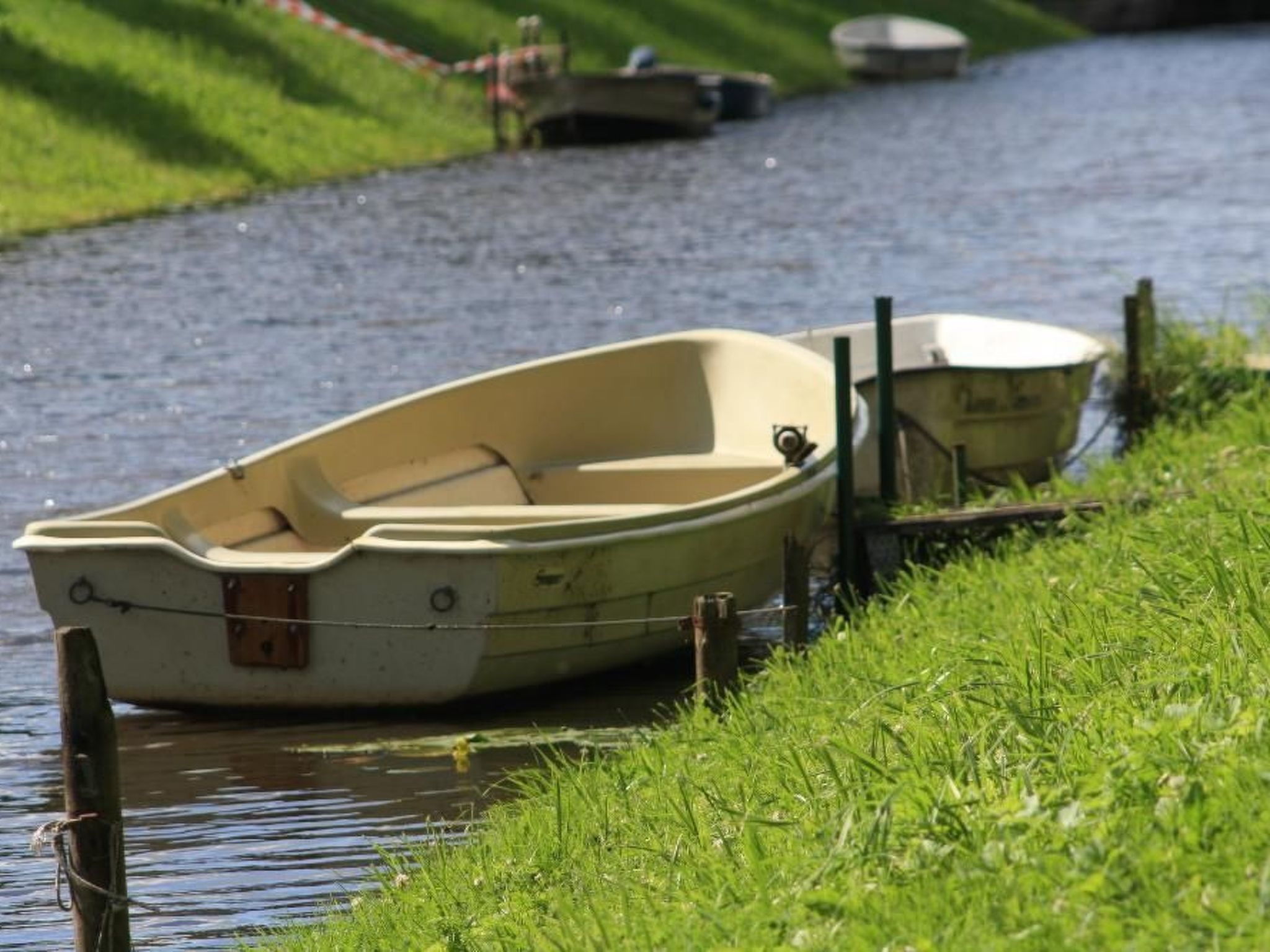 In Friedrichstadt mit Garten-Binnen