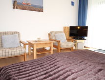 Knus appartement met omheinde tuin, vlakbij strand en centrum Büsum - thumbnail 3