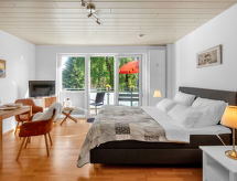 Modern appartement Fasan aan de Duitse Noordzee met tuin en golfbaan - thumbnail 2