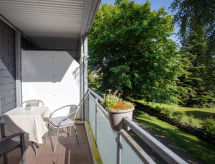 Modern appartement Fasan aan de Duitse Noordzee met tuin en golfbaan - thumbnail 4