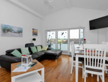 Modern appartement voor 6 personen, 600m van strand bij Büsum - thumbnail 2