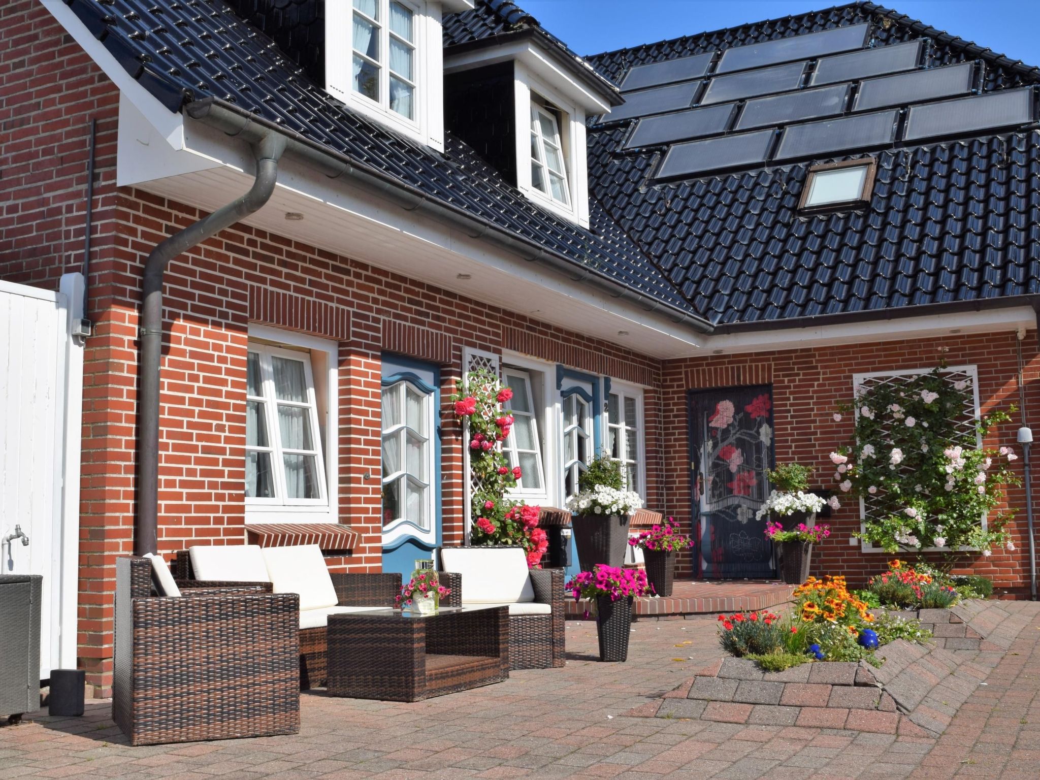 Gemütliche Wohnung für 2 Personen mit Gartensauna-Inside