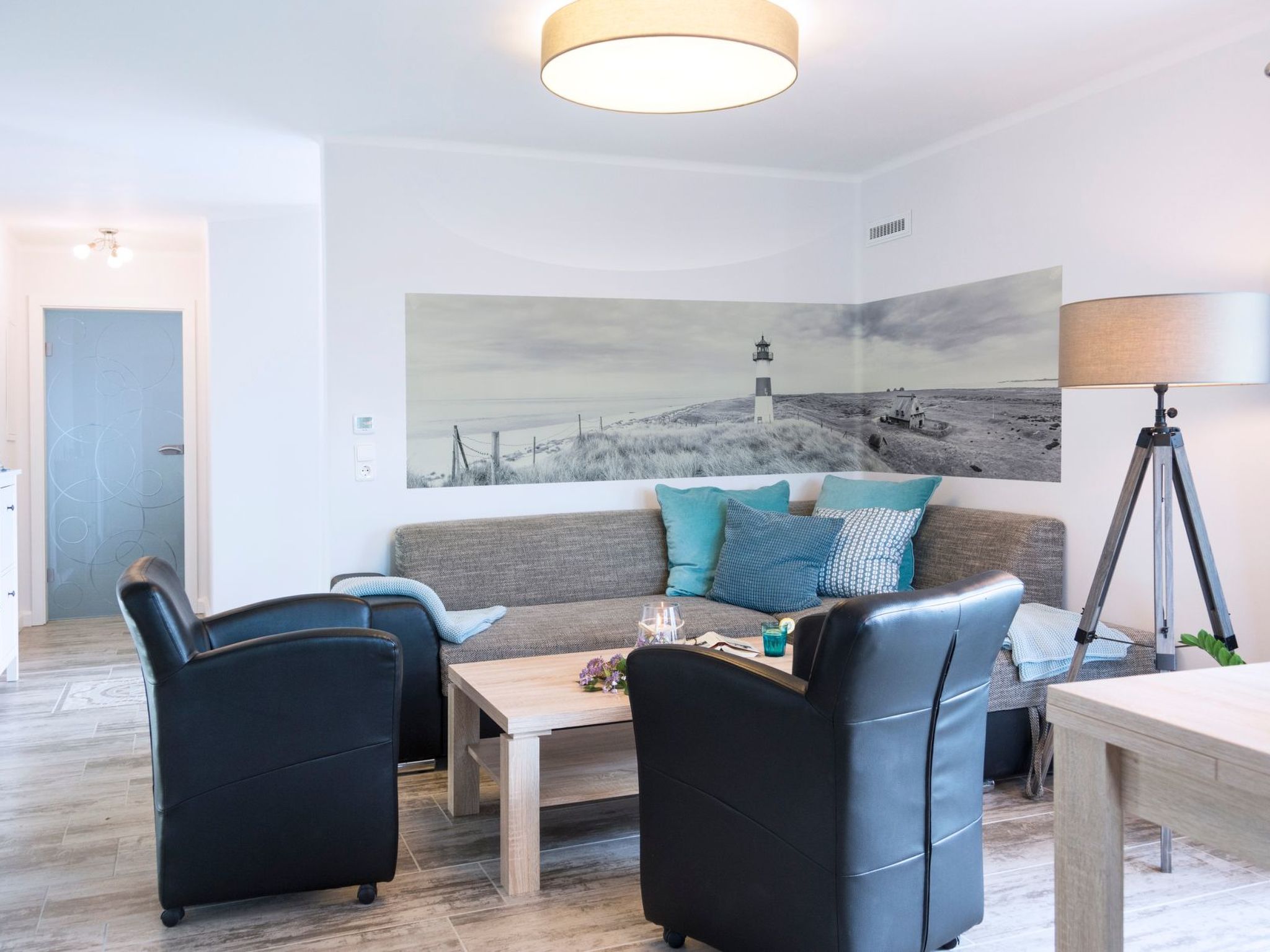 In Dagebüll mit Balkon.-Binnen