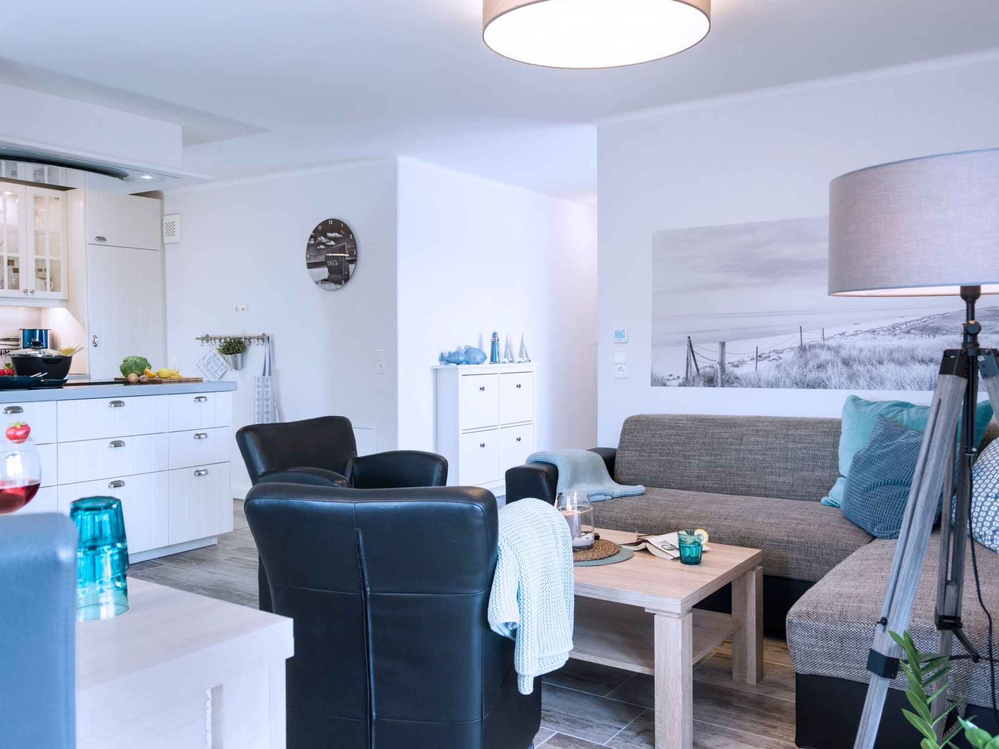 In Dagebüll mit Balkon.-Binnen