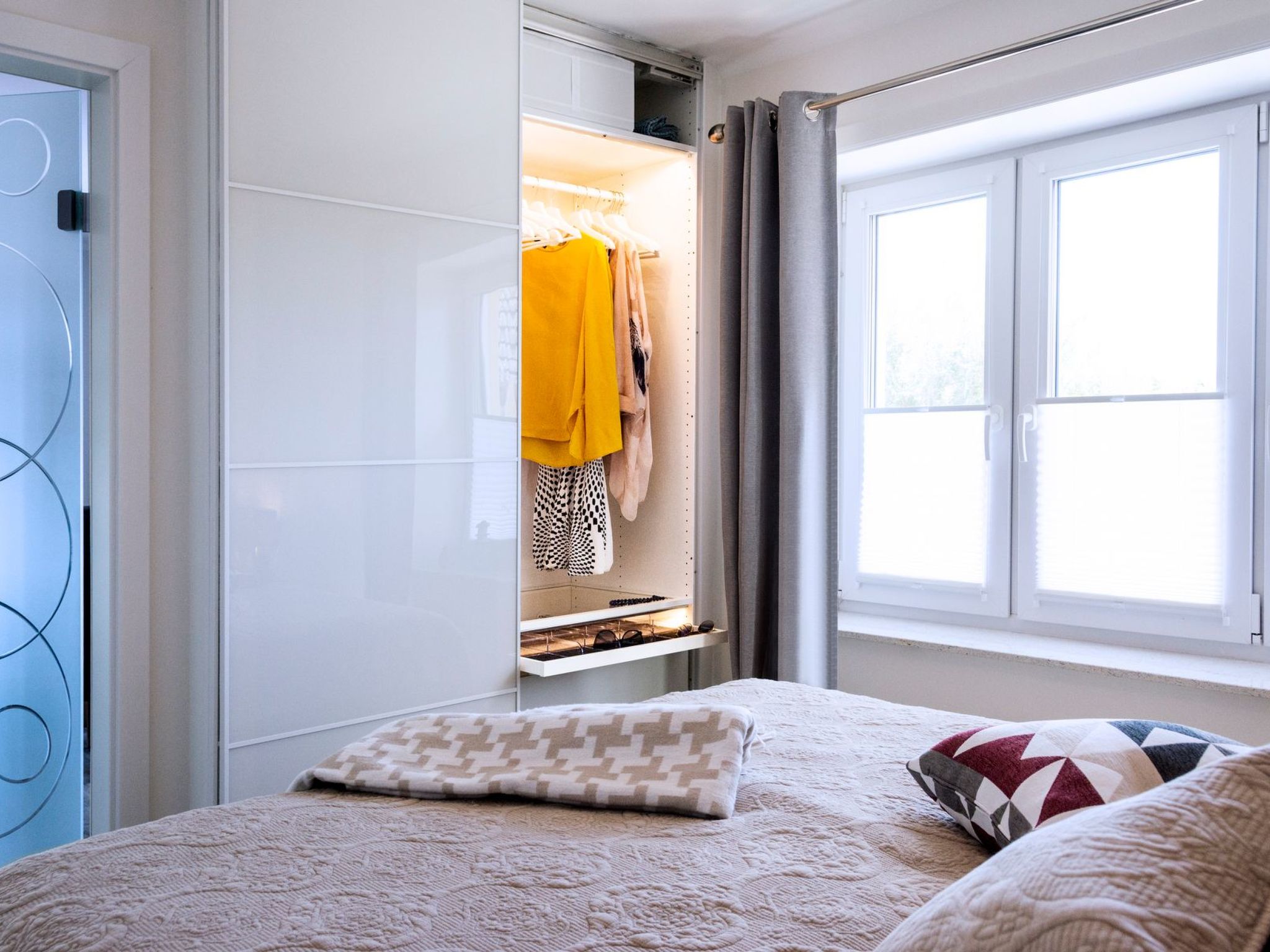 In Dagebüll mit Balkon.-Binnen