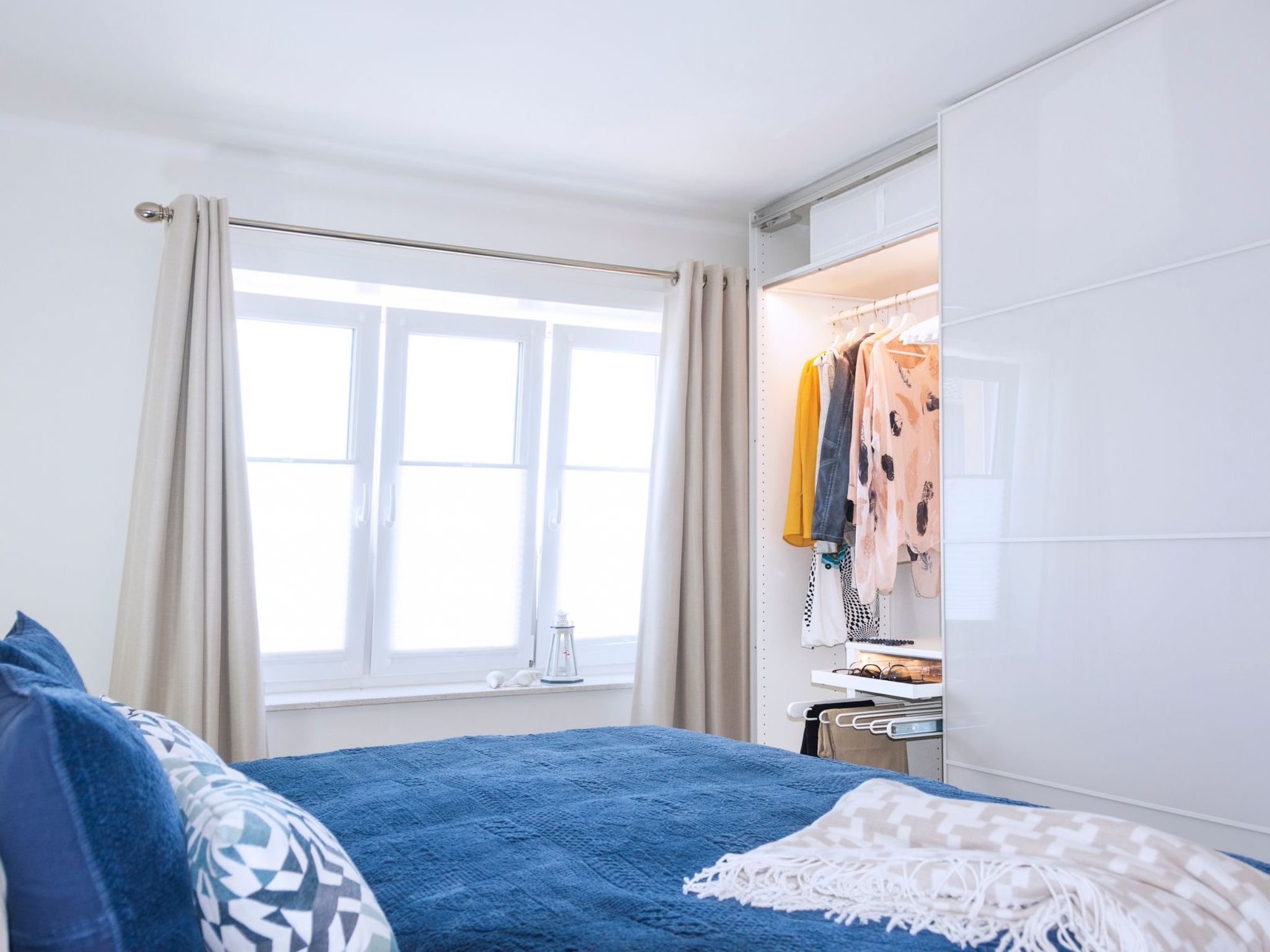 In Dagebüll mit Balkon.-Binnen