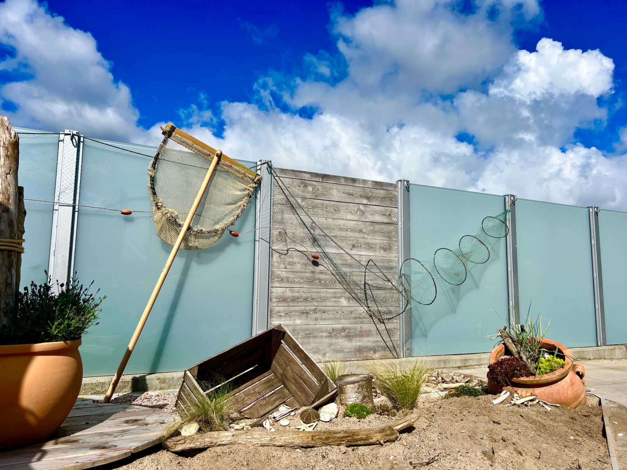 In Dagebüll mit Balkon.-Binnen