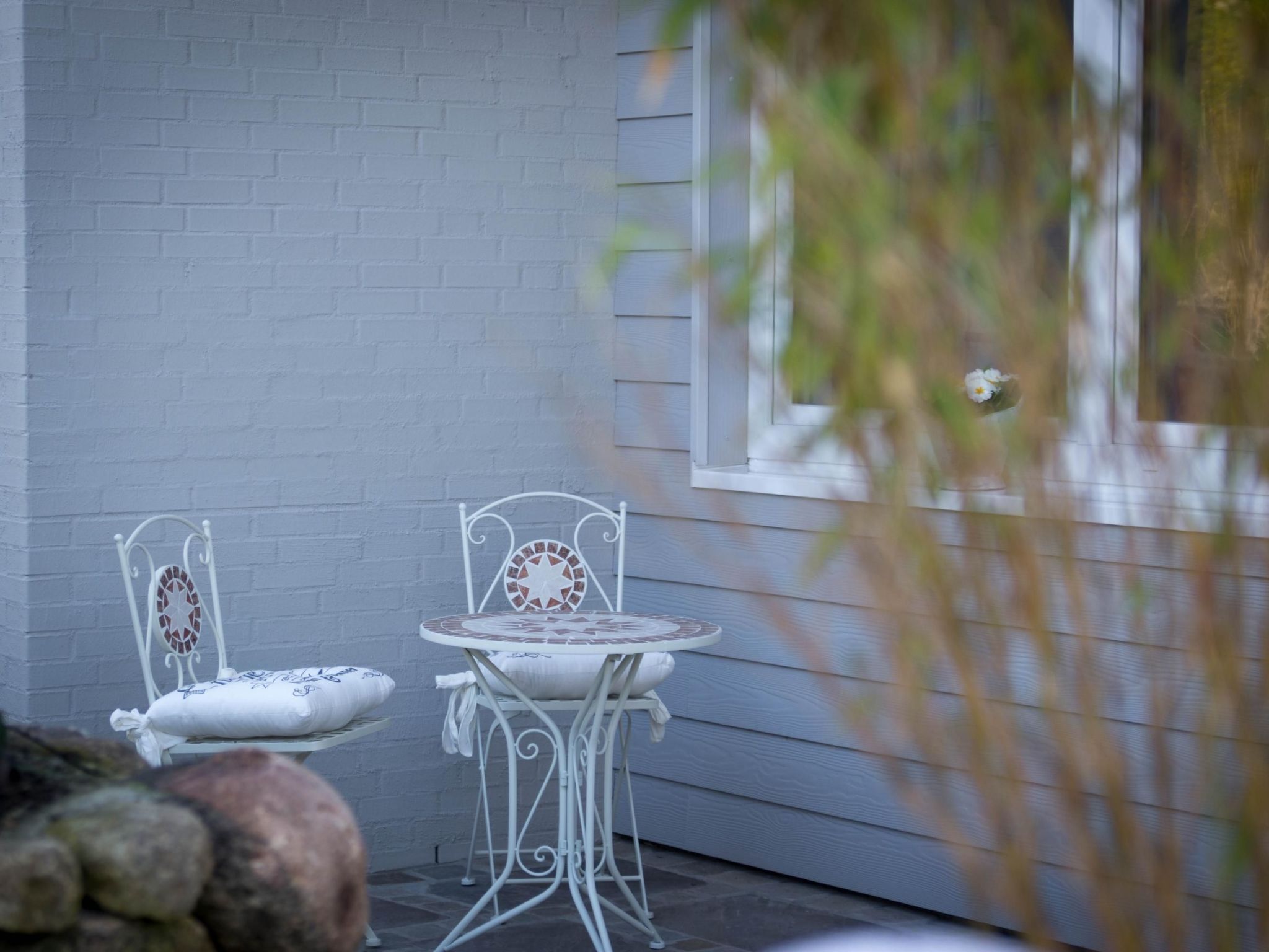 In Niebüll mit Großer Terrasse-Binnen