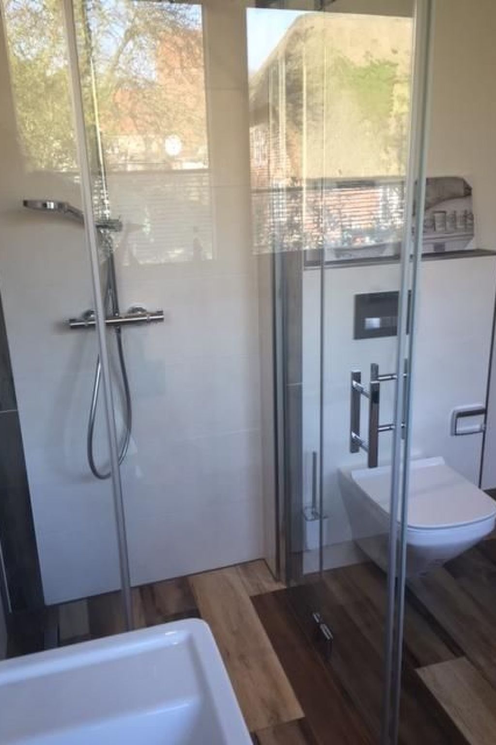 In Niebüll mit Großer Terrasse-Binnen