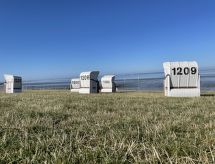 Historisch rietgedekt vakwerkhuis bij de Waddenzee in Dagebüll - thumbnail 2