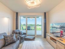 Nordseetraum: Licht appartement aan het meer, 200m van het strand - thumbnail 2