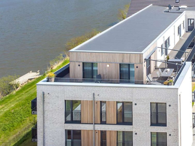 Aan het strand: ruim appartement SeeZeichen Nordstrand voor 4 personen in Nordstrand